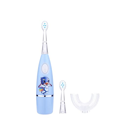 Tthxqıng Çocuklar Elektrikli Diş Fırçaları Kız Diş Fırçası Çocuklar 3 Modları ile Tüm Ağız Bebek Diş Fırçası U - Şekilli Diş