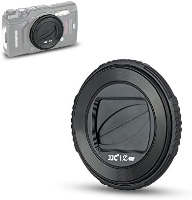 JJC LB-T01 Lens Kapağı Kapak Koruyucu Olympus TG-6 TG6 TG-5 TG5 TG-4 TG4 TG-3 TG3 TG-2 TG2 TG-1 TG1 Sert Su Geçirmez Kamera,