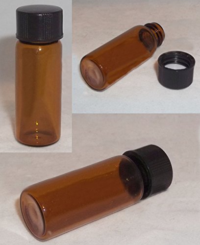 5ML AMBER Flakon Şişe W / Vidalı Kapak Parfüm Koku Yağı Örnek Konteyner RM2403