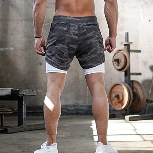 Andongnywell erkek Egzersiz Koşu Şort Hafif Eğitim Yoga Spor Kısa Pantolon ile Cepler