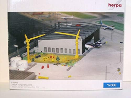 Herpa Havaalanı Aksesuarları Havaalanı Hangarı 1/500 Model seti