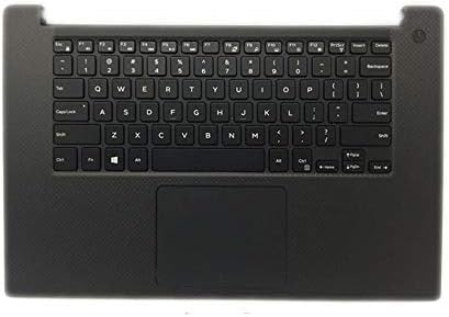 Laptop Palmrest DELL XPS 15 9550 Hassas 5510 P56F Siyah ABD Klavye ve touchpad ile Büyük harf Yeni