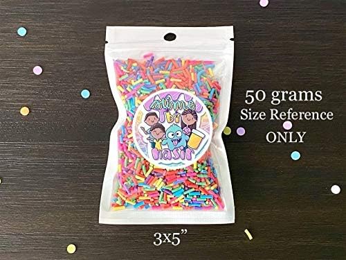 50g Zencefilli Adam Sahte Balçık Sprinkles / Sahte Şeker Tatlılar Şeker Sprinkles | DIY Polimer Kil Fimo Dilim | Sahte Pişirme