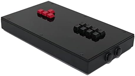 WMUIN Retro Oyunları RAC-J800KK Mekanik Klavye Arcade Joystick Mücadele Sopa Oyun Denetleyicisi için Fit PS4 / PS3 / PC Kiraz
