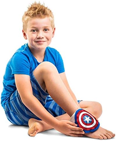 Chattanooga Yeniden Kullanılabilir Yuvarlak Jel Soğuk Buz Paketi-Kaptan Amerika-Çocuklar ve Çocuklar için Marvel İçeren-Yaralanmalar