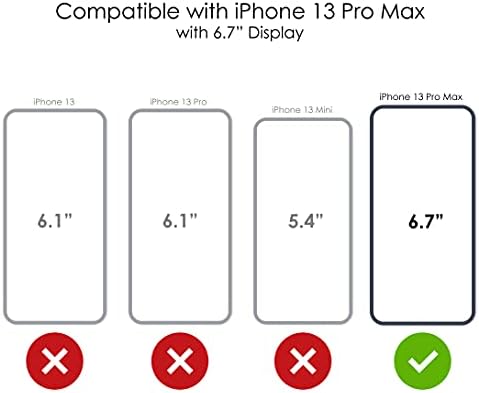 Distinctİnk Temizle Darbeye Hibrid Vaka iPhone 13 Pro MAX (6.7 Ekran) - TPU Tampon, Akrilik Geri, Temperli Cam Ekran Koruyucu-Benim