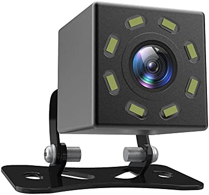 Araç Yedekleme Kamerası, 8 LED Gece Görüşlü Dikiz Yedekleme Kamerası, 170° Görüş Açısı, Araba, Kamyon, SU, RV, Kamyonet, Kamyonet