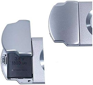 Sony PSP 2000 3000 için Pil Koruyucu Kapak Kapı Tamir Parçaları Değiştirme (Gümüş)