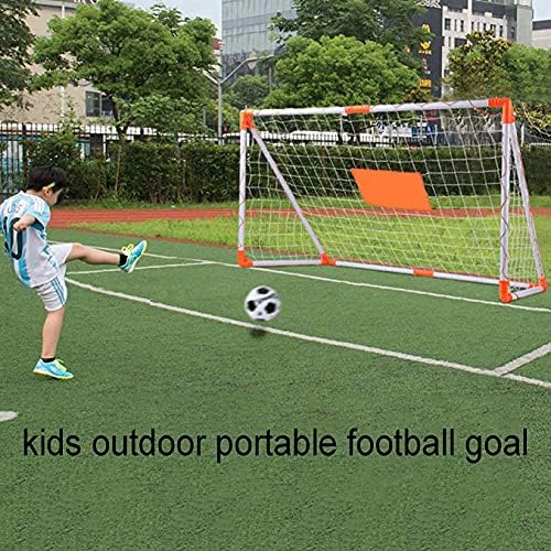 Çocuklar futbol gol futbol gol için arka bahçesinde Kapalı Açık çocuk Bahçe Futbol Eğitimi Futbol Net Sonrası Futbol Gol ABS