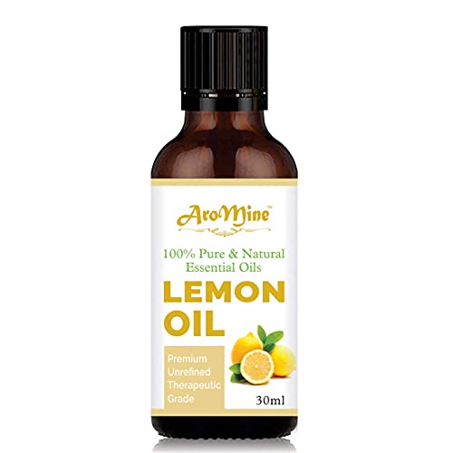 Cilt, Saç Ve Aromaterapi için Göz Alıcı Hub Aromine Doğal Limon Esansiyel Yağı-30Ml