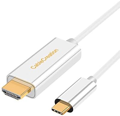 USBC - HDMI Kablosu 6FT, CableCreation USB Tip C-HDMI 4K Kablo Adaptörü, MacBook Pro 2020/2019, Mac Mini, iMac 2017, Chromebook