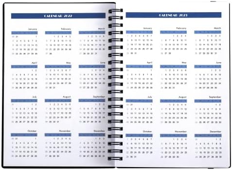 2022 Planlayıcısı: 2022 Planlayıcısı Haftalık ve Aylık, Gündem 2022 Günlük Planlayıcısı, 5.2 x 7.5, Ocak 2022 - Haziran 2023