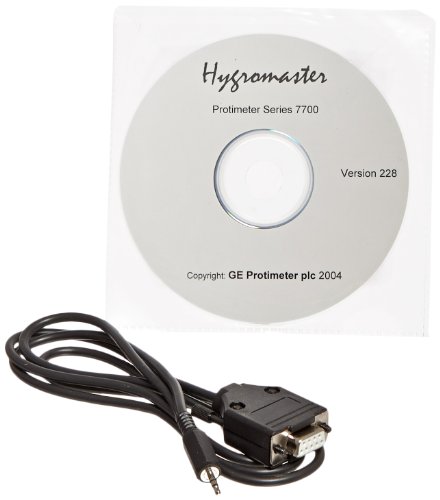 HygroStick Hygromaster Nem Ölçer için GE Protimetre BLD7712 Günlüğü Yazılım Kiti