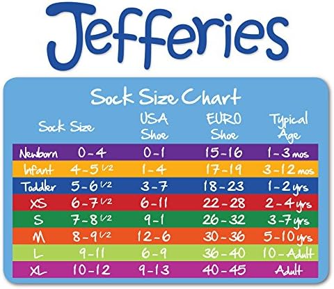 Jefferies Çorap Küçük Çocukların Üçlü Muamelesi (3'lü Paket)