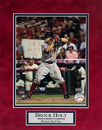 Brock Holt İmzalı Fotoğraf All Star Oyunu 11 × 14 - İmzalı Major league Baseball Yarasaları