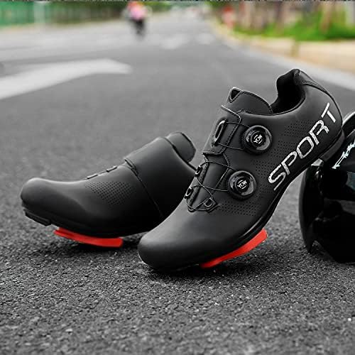 Yol Bisikleti Ayakkabıları Bayan Bisiklet Ayakkabıları Cleats Seti ile - SPD SL Delta Cleats ile uyumlu-Kadın Kapalı Bisiklet