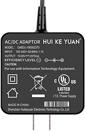[UL Listelenen] Acer Lcd Monitör için HKY AC Adaptör Güç Kaynağı Kablosu S202HL S230HL S231HL S232HL H236HL G246HL H276HL G276HL