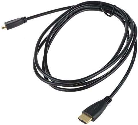 WeGuard 6ft Mikro HDMI HDMI 1080 P A/V HD TV Video o Eylem Video için kablo Kordonu Kurşun Değiştirme o Kamera HDR-AS15 HDR-AS30