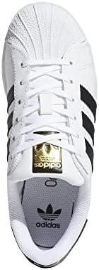 adidas Originals Bebek Süperstar Spor Ayakkabı, Beyaz / Çekirdek Siyah / Çekirdek Beyaz, 3K