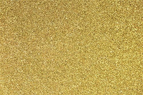 Yumuşak Dokunuş Zanaat Altın Glitter Kart Stoğu 225gsm x 10 A4 Yaprak Kızılcık