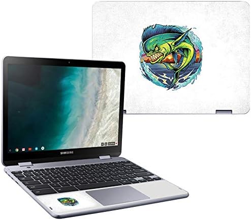 Samsung Chromebook Plus LTE ile Uyumlu MightySkins Cilt (2018) - Kızgın Mahi Mahi / Koruyucu, Dayanıklı ve Benzersiz Vinil kaplama