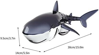 2.4 G Elektrikli RC Köpekbalığı Oyuncak-Köpekbalığı Sprey Su, Simülasyon Köpekbalığı Oyuncaklar Yüzme Havuzu Küvet Banyo, büyük