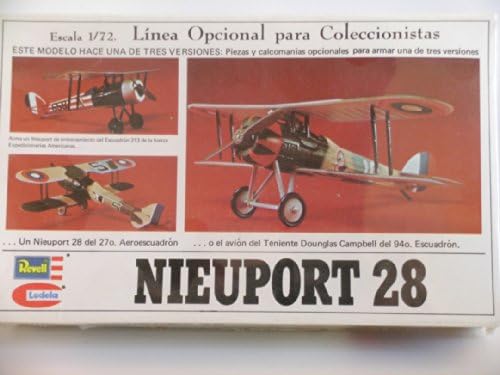 Revell / Lodela WW I Nieuport 28 Plastik Model Seti