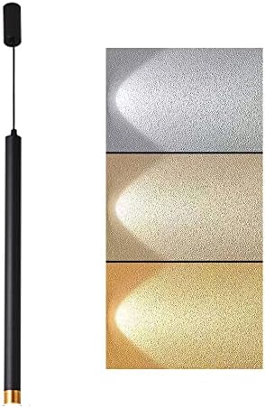 Crayom Uzun Tüp Sarkıt Aydınlatma Tavan İskandinav LED Avize Mutfak Ada Asılı Lamba Loft Spot Tek Kafa Droplight Süspansiyon