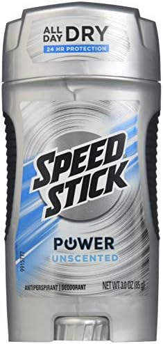 Hız Çubuğu Güç Katı A / P Deodorant Kokusuz 3 Oz. (Pack 2)
