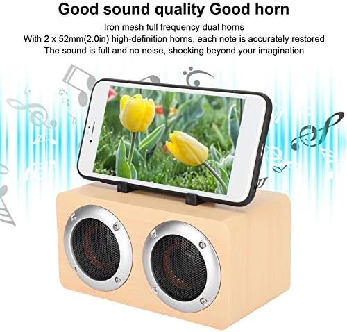 Shanrya Mini Hoparlör Istikrarlı Bağlantı Hafif Profesyonel Tasarım kablosuz Hoparlör Uzun Pil Ömrü Eğlence Açık Müzik Dinlemek
