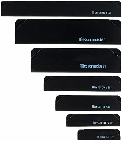 Messermeister 7pc Bıçak Bıçağı / Kenar Koruma Seti-Siyah