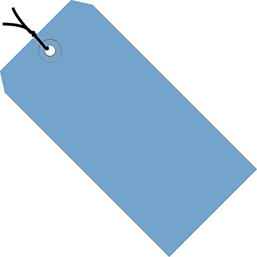 Aviditi Önceden Gerilmiş Nakliye Etiketi, 13 Noktalı Kart Stoğu, 2-3/4 H x 1-3 / 8 W, Koyu Mavi, 1000'lik Kasa (G11012A)