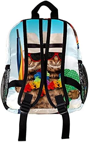Hafif çok amaçlı sırt çantası kedi tatil plaj şemsiye terlik