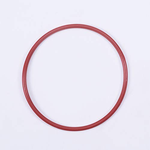 Aıcosıneg Kırmızı Silikon O-Ringler Yağ Keçeleri Kauçuk Silikon Conta Kiti Conta Kompresör Vanaları Boru Tamir 60mm OD 55.2 mm