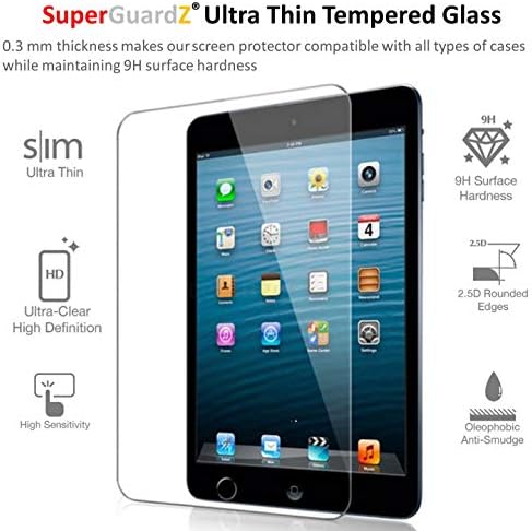 [2-Pack] Için iPad Mini 3/2/1-SuperGuardZ temperli cam Anti mavi ışık [Göz Koruyun] ekran koruyucu