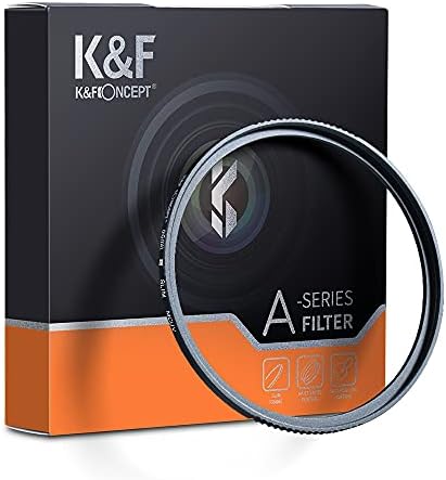 K & F Konsept 77mm UV Filtresi, Lens Filtresi MC Koruması, Kamera Lensi için Japonya Optik Cam Süper İnce
