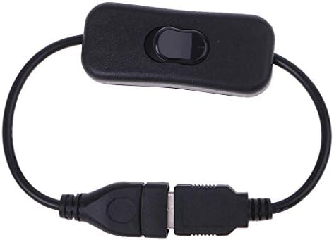 Sara-u Yeni USB Kablosu İle ON / OFF Anahtarı Geçiş Güç Kontrolü Ahududu Pi İçin Uyumlu