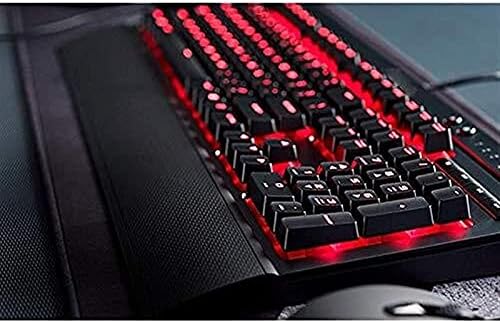ALİSALQ Kablolu Oyun Adanmış Mekanik Klavye, 104 Tuşları, USB Arayüzü, tek Renkli Arka Işık Etkisi için PC E-Spor Oyunu