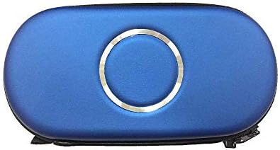 Sert Taşıma Fermuar Koruyucu Kılıf Taşınabilir Çanta Oyun Kılıfı Tutucu PSP 1000 PSP 2000 PSP 3000 Denetleyicisi için (Mavi)