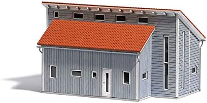Busch 1548 Ticari Bina HO Yapısı Ölçekli Model Yapısı