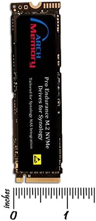 Arch Bellek Pro Dayanıklılık 1 TB M. 2 2280 PCIe (3. 0x4) NVMe Katı Hal Sürücü (QLC) Synology NAS Sistemleri için RS820RP+