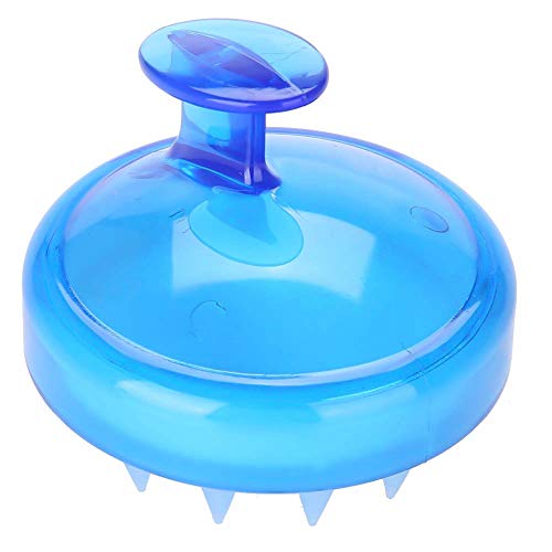 Silikon ve ABS Saç Scrubber, Saç Derisi Fırçası, Duş Banyo Masajı için (mavi)
