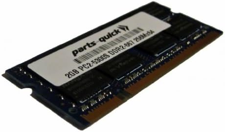 2 GB Bellek Clevo Dizüstü M730T PC2-5300 DDR2 667 MHz SODIMM RAM ile Uyumlu (PARÇALARI-hızlı Marka)