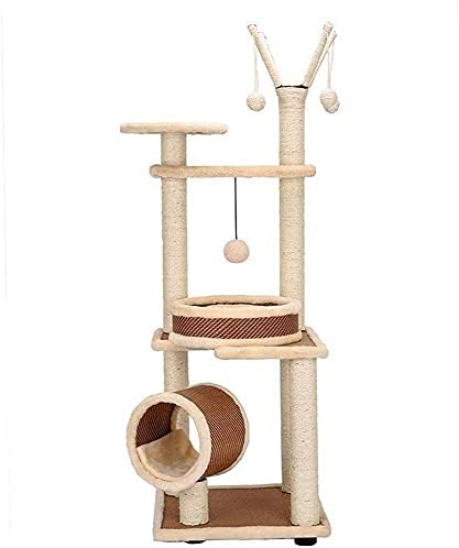 Haieshop Kedi Ağacı Kınamak Tırmalama Kedi Kulesi Scratch Tırmalama Istirahat Yatak Oyuncak Kedi Ağacı Etkinlik Merkezi 721